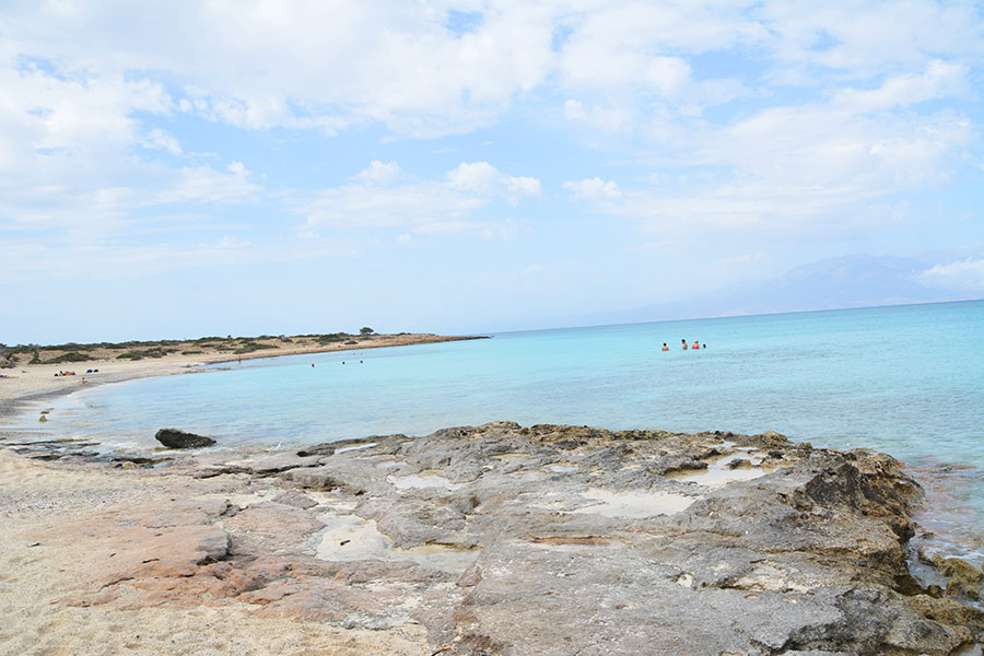 Spiaggia di Beregrina. Bagnanti  / PhotoSilvana Matozza