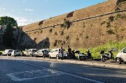 Mura aureliane su Viale di Porta Ardeatina / PhotoSilvana Matozza, Guido Bonacci