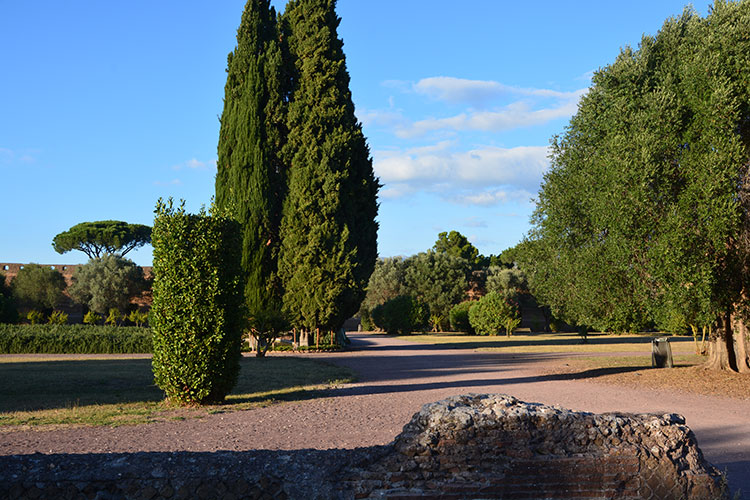 Scorcio del Giardino. Villa Adriana / PhotoSilvana Matozza, Guido Bonacci