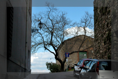 Mura poligonali,Torre civica, vicoli cittadini e antico borgo di Amelia. / Geo Photo gallery Impressioni Jazz