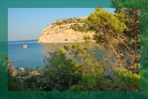 BAIA DI ANTHONY QUINN - ISOLA DI RODI - GRECIA / Geo Photogallery Impressioni Jazz