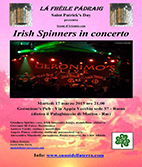 SUONI D'IRLANDA CON IRISH SPINNERS IN CONCERTO ( locandina)