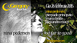 Nina Pedersen trio - So Far So Good. Concerto al Gregory's Jazz club, Roma