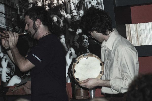 photo del concerto dei "Totarella"alla Casa della Memoria e della Storia