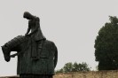 scultura dell'artista umbro Noberto Proietti ad Assisi.- Foto di Silvana Matozza