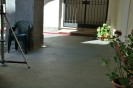 nel cortile del museo civico di Bracciano
