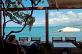 Veduta fascia costiera dal l bar- cafe  Milos tou Tzerani, di Kolimvari.