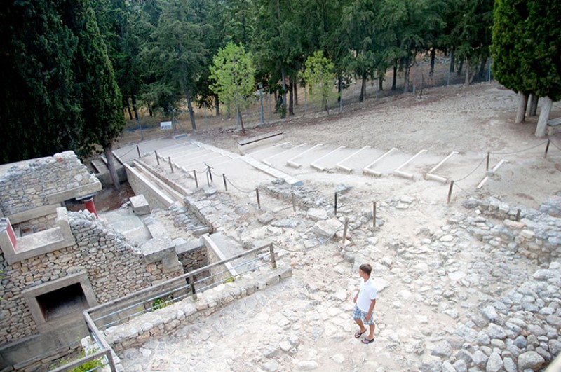 Palazzo di Cnosso. Knossos View