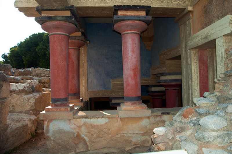 Bacino Lustrale Settentrionale. Knossos Palace.