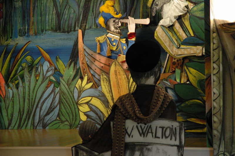 Museo William Walton - teatrino di Marionette (part.)