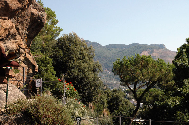 scorcio di Forio, nell'Isola d'Ischia