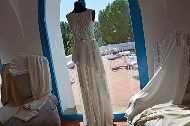 Costume e terrazza di La Colombaia sullo sfondo. PhotoSilvana Matozza, Guido Bonacci.