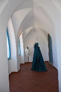 La cappa di seta blu di Ramona ( Sabrina Ferilli). PhotoSilvana Matozza, Guido Bonacci.