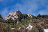 Cielo azzurro sull'Epomeo. Ischia. Panorama