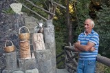 Salvatore Di Meglio, capretta, statue in legno e cesti di vimini.../ Photo Impressioni Jazz