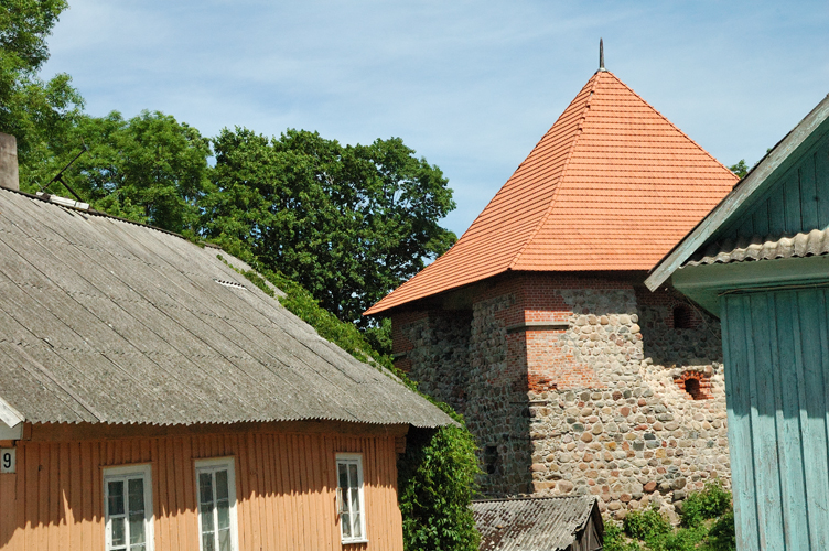 tetti a Trakai - foto Impressioni jazz