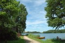 Parco Nazionale di Trakai. Bagnante al lago di Luka (Bernardinai)