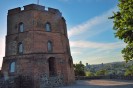 Torre di Gedeminas al tramonto