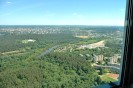  panorama dal bar della TV Tower of Vilnius