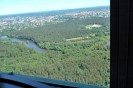 panorama dal bar-ristorante della Torre Tv (Fernsehturm Vilnius , Televizijos bokstas