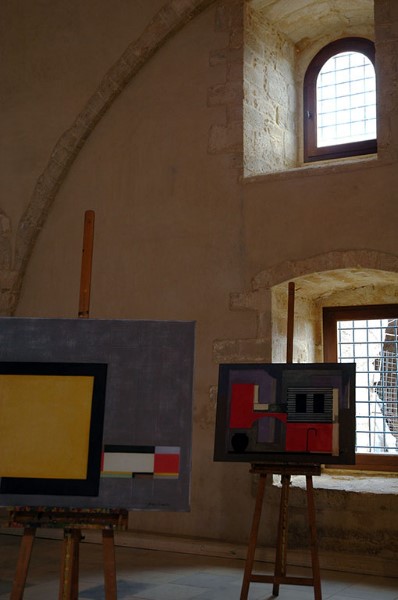 Quadri nello scorcio della Moschea Ibrahim / Photo Impressioni Jazz