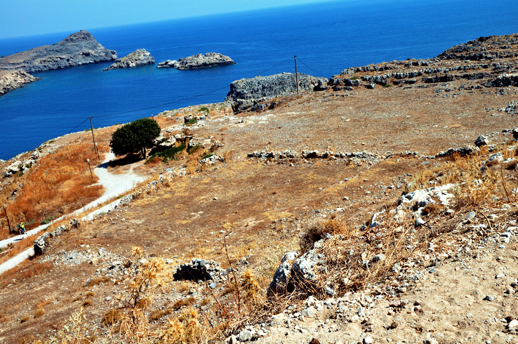 veduta Lindos Bay / photo Impressioni Jazz