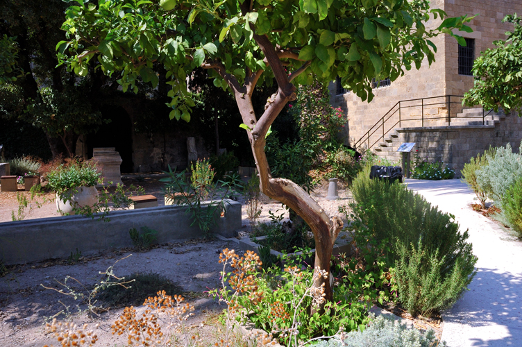 Giardini del Museo Archeologico di Rodi / Photo Impressioni Jazz