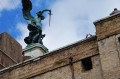 Scorcio della terrazza con l'Angelo di Peter Anton van Verschaffelt