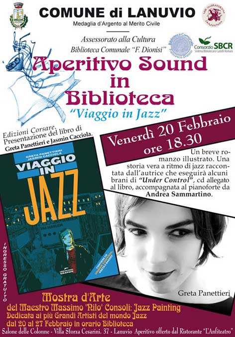Lanuvio.  Panettieri. Presentazione " Viaggio in Jazz" 
