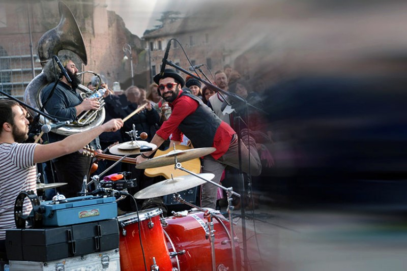 Live music ai Fori Imperiali / PhotoSilvana Matozza, Guido Bonacci