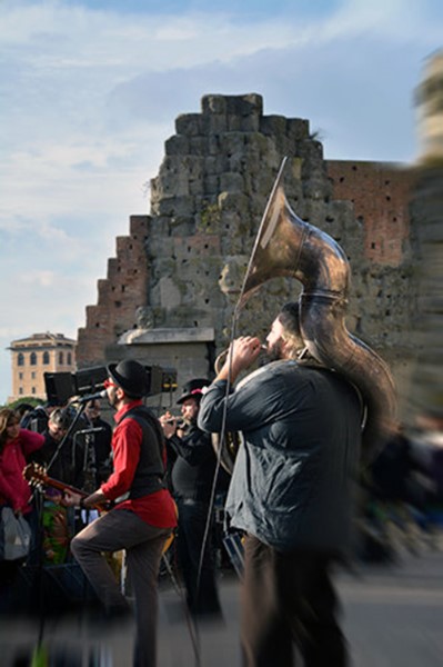 Concerto della band ai Fori imperiali. / PhotoSilvana Matozza, Guido Bonacci