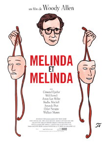 Melinda et Melinda, l'affiche del film di Woody Allen: 