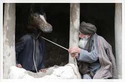 Un film di Samira Makhmalbaf (una scena)