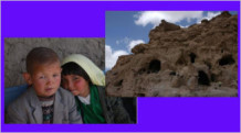 Nikbakht Noruz e Abbas Alijome, nel film di  Hana Makhmalbaf