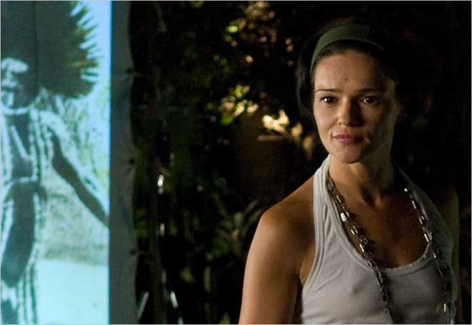 Chiara Caselli, as Beatrice in " Birdwatchers" (2008). Impressioni Jazz recensione