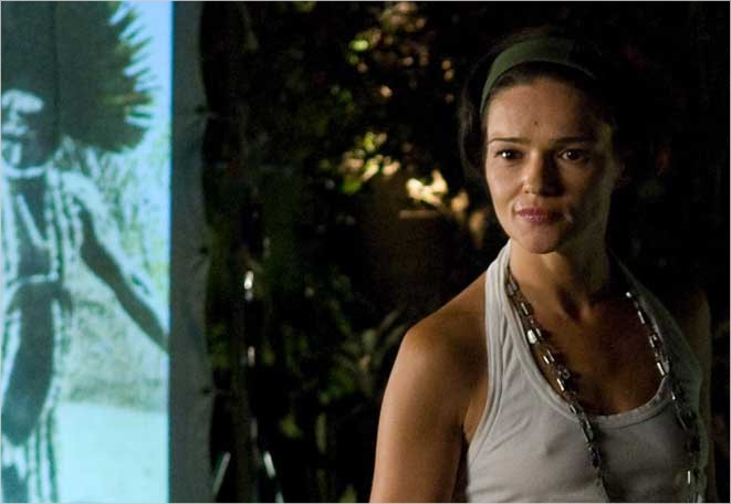 Chiara Caselli, as Beatrice in " Birdwatchers" (2008). Impressioni Jazz recensione