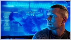 Sam Worthington as Jake Sully in Avatar(2009)di J.Cameron