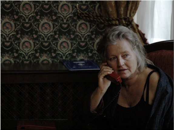 Hanna Schygulla as Susanne Staub in "Ai confini del paradiso " 