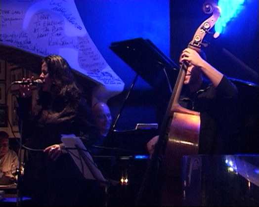 Susanna Stivali, Pino Iodice, Gianluca Renzi all'Alexander Platz jazz club