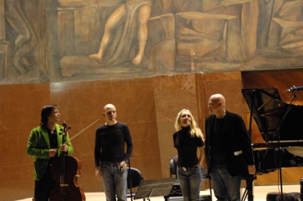 Deep e Suite for Cello e Jazz Piano Trio. photo Impressionijazz.