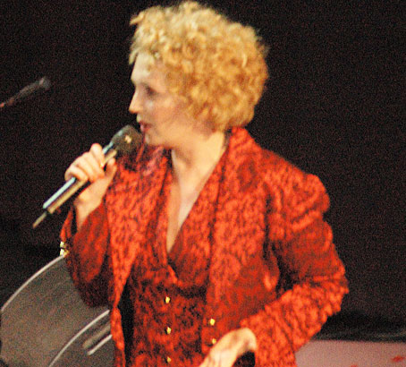 Rossana Casale al teatro Palladium di Roma (photo impressionijazz)